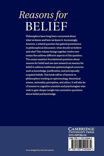 Produktbild: Reasons for Belief