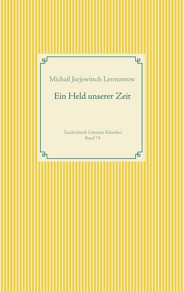 Produktbild: Ein Held unserer Zeit