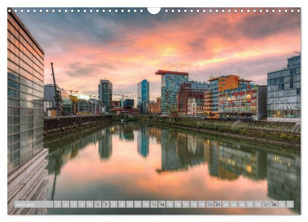 Produktbild: Wundersch&ouml;nes D&uuml;sseldorf (Wandkalender 2026 DIN A3 quer), CALVENDO Monatskalender