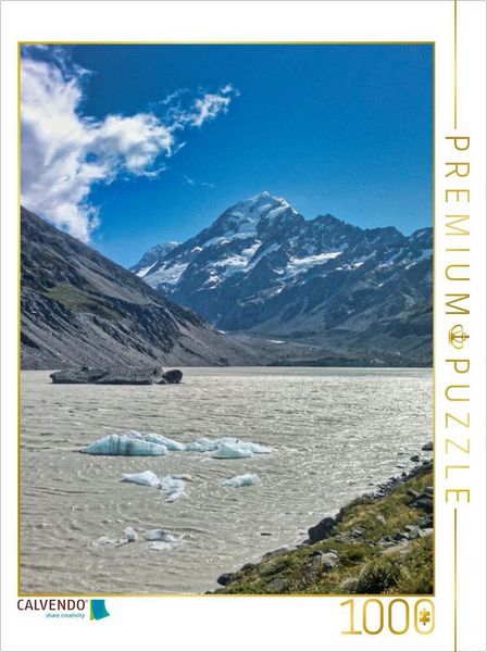 CALVENDO Puzzle Neuseeland - Unterwegs auf der Südinsel | 1000 Teile Lege-Größe 64x48cm Foto-Puzzle für glückliche Stunden