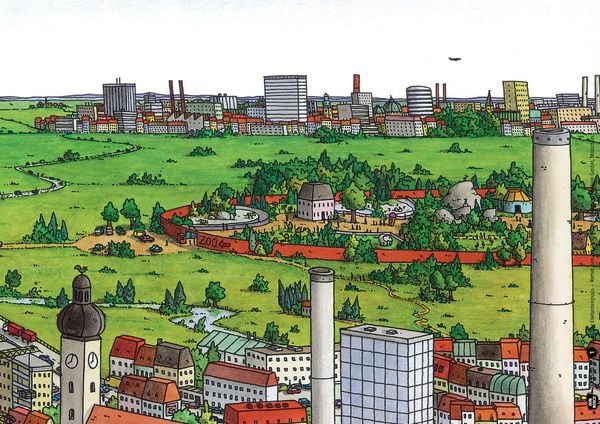 Produktbild: Der Elefantenpups. Rettet den Zoo! Kamishibai Bildkartenset