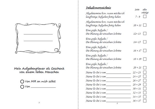 Produktbild: Mein Aufgabenplaner