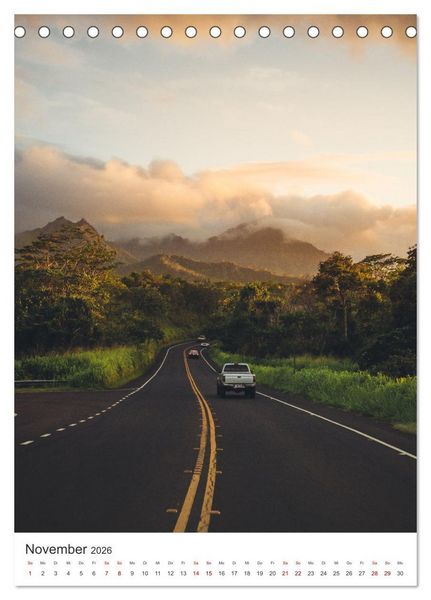 Produktbild: Trauminsel Hawaii (Tischkalender 2026 DIN A5 hoch), CALVENDO Monatskalender