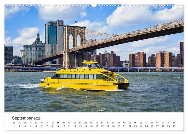 Produktbild: Meine Liebe New York (Wandkalender 2026 DIN A2 quer), CALVENDO Monatskalender