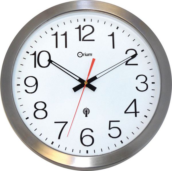 Produktbild: Wanduhr Orium &Oslash;35cm silber