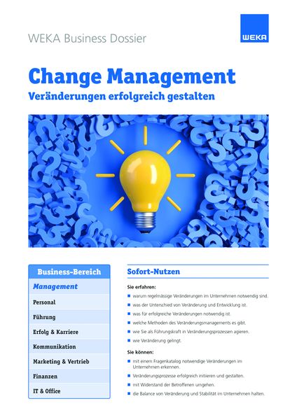 Produktbild: Change Management