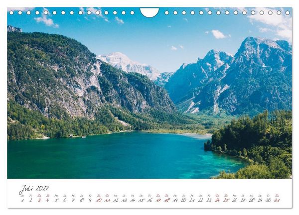 Produktbild: &Ouml;sterreich in atemberaubenden Bildern (Wandkalender 2027 DIN A4 quer), CALVENDO Monatskalender