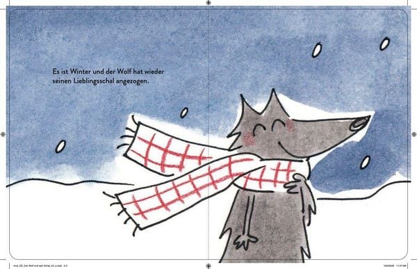 Produktbild: Der Wolf und sein Schal