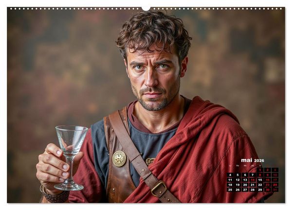Produktbild: La vie pendant l'Antiquit&eacute; - Rome et les Romains (Calendrier mural 2026 DIN A2 vertical), CALVENDO calendrier mensuel