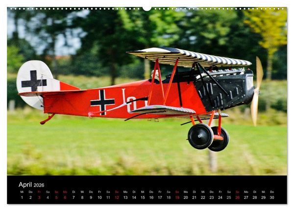 Produktbild: Modellflieger (hochwertiger Premium Wandkalender 2026 DIN A2 quer), Kunstdruck in Hochglanz