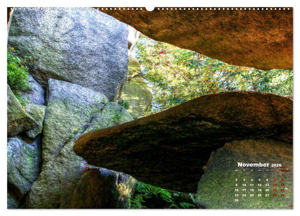 Produktbild: Bilder aus dem sch&ouml;nen Harz (hochwertiger Premium Wandkalender 2026 DIN A2 quer), Kunstdruck in Hochglanz