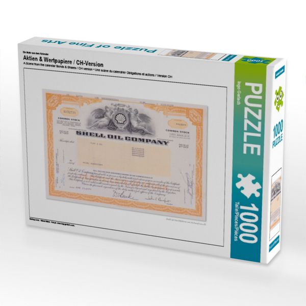 Ein Motiv aus dem Kalender Aktien & Wertpapiere / CH-Version (Puzzle)