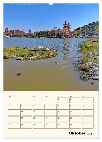 Produktbild: Taiwan &ndash; Traumreise durch Asiens Geheimtipp (hochwertiger Premium Wandkalender 2027 DIN A2 hoch), Kunstdruck in Hochglanz