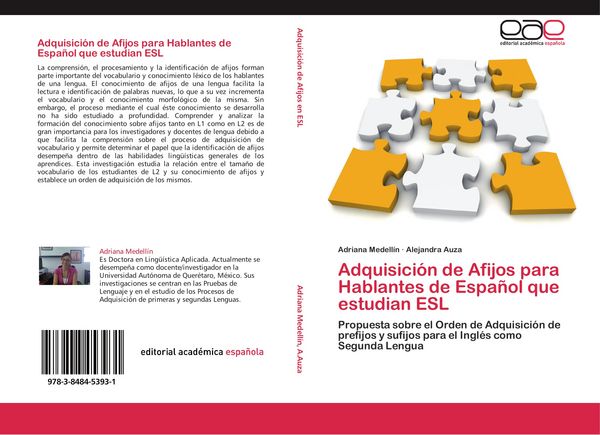 Produktbild: Adquisici&oacute;n de Afijos para Hablantes de Espa&ntilde;ol que estudian ESL