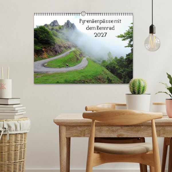 Produktbild: Pyren&auml;enp&auml;sse mit dem Rennrad 2027 (Wandkalender 2027 DIN A3 quer), CALVENDO Monatskalender