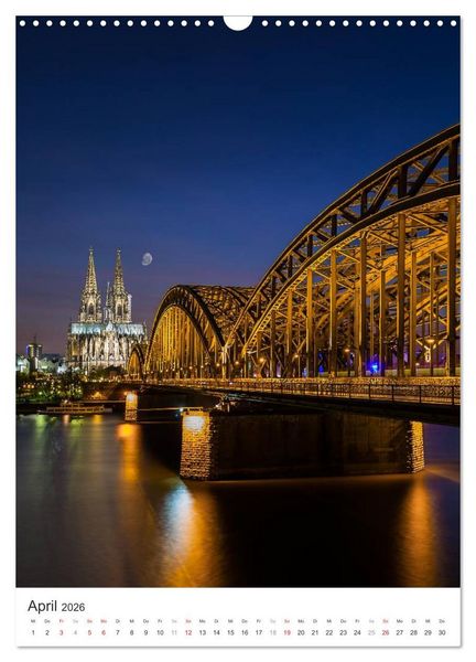 Produktbild: K&ouml;lner Dom - Blickwinkel auf ein Wahrzeichen (Wandkalender 2026 DIN A3 hoch), CALVENDO Monatskalender