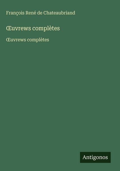 Produktbild: &iquest;uvrews compl&egrave;tes