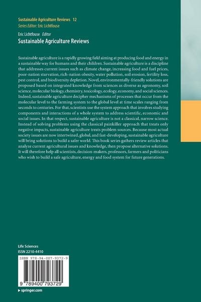 Produktbild: Sustainable Agriculture Reviews