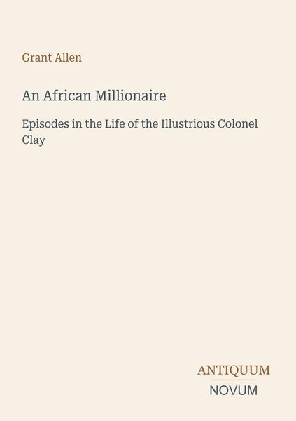 Produktbild: An African Millionaire