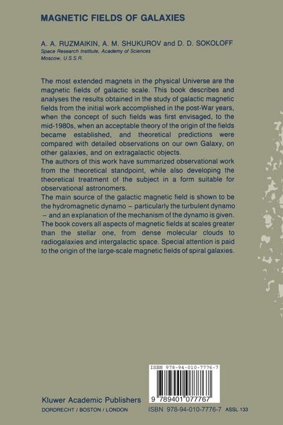 Produktbild: Magnetic Fields of Galaxies