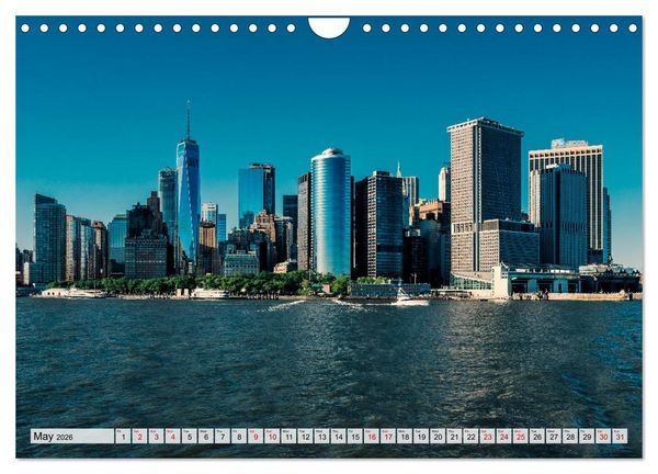 Produktbild: New York City Perspectives (Wall Calendar 2026 DIN A4 landscape), CALVENDO 12 Month Wall Calendar