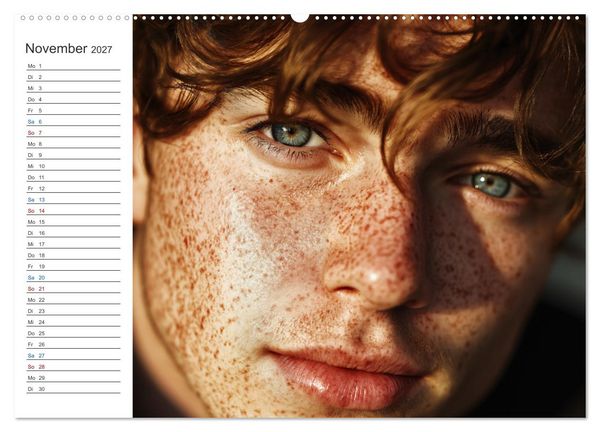 Produktbild: Sinnliche M&auml;nner (hochwertiger Premium Wandkalender 2027 DIN A2 quer), Kunstdruck in Hochglanz