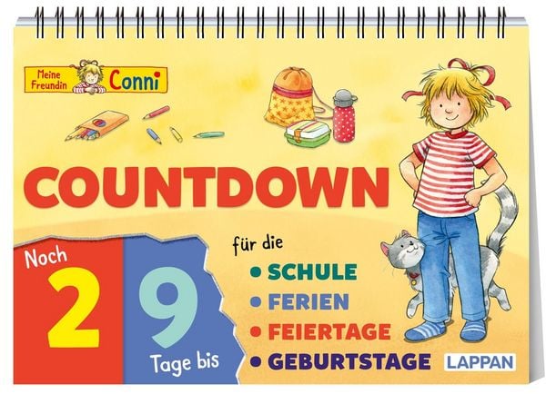 Produktbild: Countdown f&uuml;r die Schule mit Conni