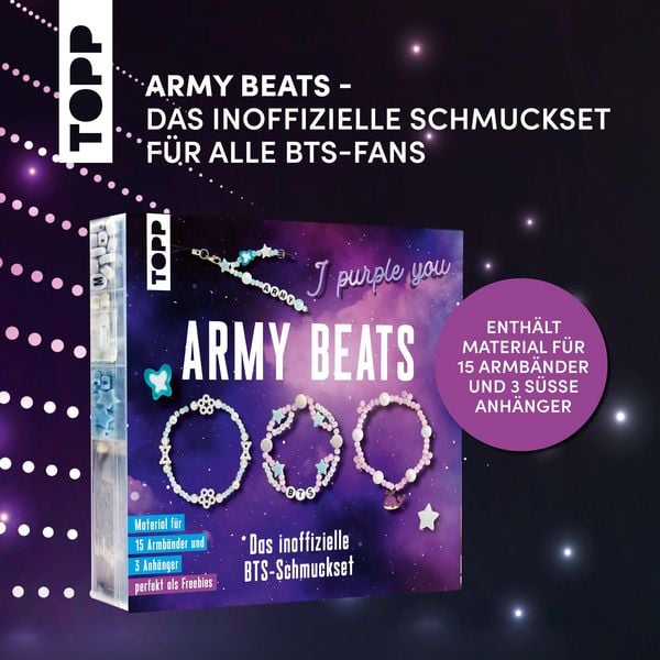 Produktbild: ARMY Beats - Das inoffizielle BTS-Schmuckset