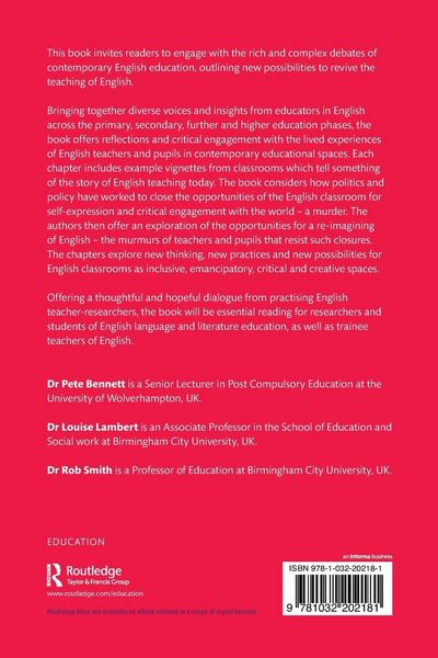 Produktbild: Rethinking and Reviving Subject English