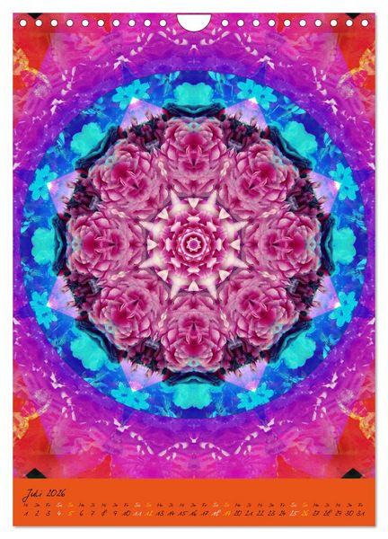 Produktbild: Mandala Energien (Wandkalender 2026 DIN A4 hoch), CALVENDO Monatskalender