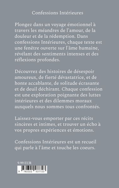 Produktbild: Confessions int&eacute;rieures