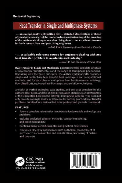 Produktbild: Heat Transfer in Single and Multiphase Systems