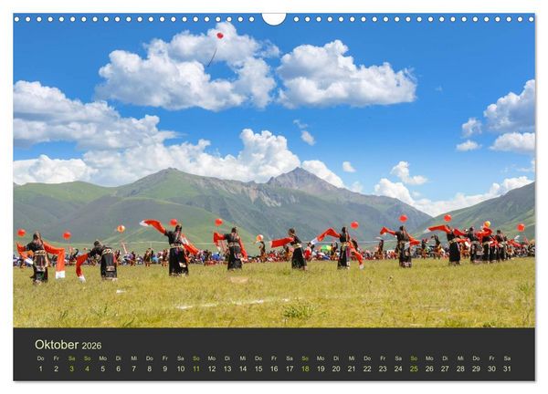 Produktbild: Kham - Tibets abgelegenes Hochland (Wandkalender 2026 DIN A3 quer), CALVENDO Monatskalender