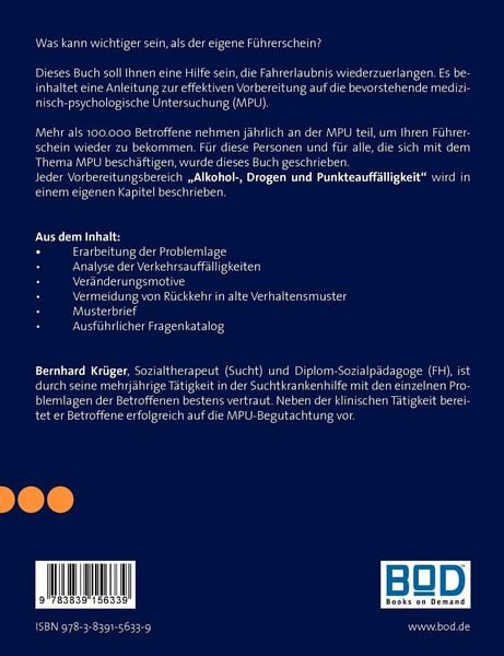 Produktbild: Zur&uuml;ck zum F&uuml;hrerschein/Erfolgreich durch die MPU