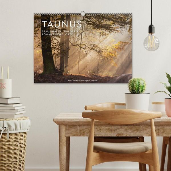 Produktbild: Taunus - Traumhafte W&auml;lder und romantische Orte (Wandkalender 2027 DIN A3 quer), CALVENDO Monatskalender