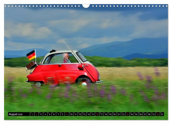 Produktbild: BMW Isetta - Die Knutschkugel (Wandkalender 2026 DIN A3 quer), CALVENDO Monatskalender