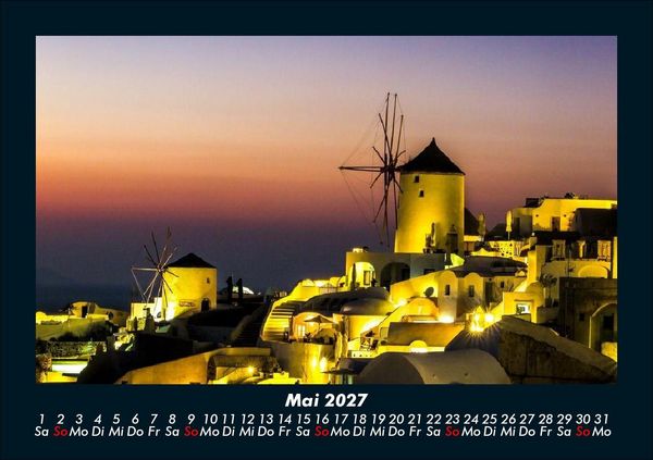 Produktbild: Griechenland 2027 Fotokalender DIN A5