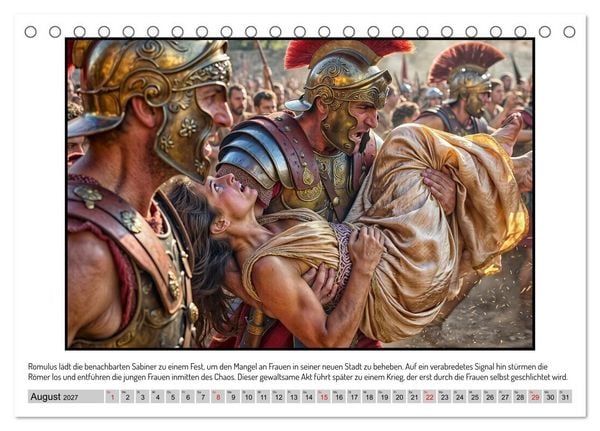 Produktbild: G&ouml;tter, Helden und Emotionen im Kinosaal (Tischkalender 2027 DIN A5 quer), CALVENDO Monatskalender