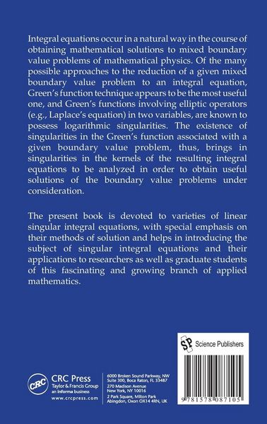 Produktbild: Applied Singular Integral Equations
