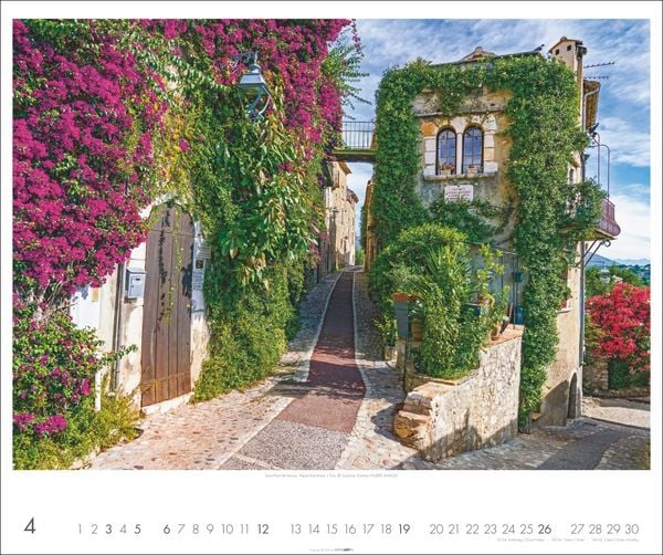 Produktbild: Provence Kalender 2026 - Blühende Lavendelfelder und malerische Dörfer