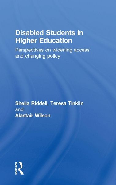 Produktbild: Disabled Students in Higher Education