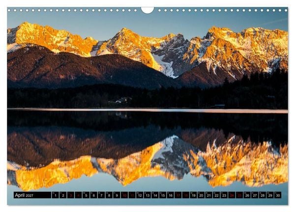Produktbild: Berge. Alpenseen (Wandkalender 2027 DIN A3 quer), CALVENDO Monatskalender