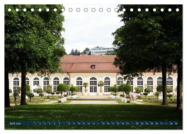 Produktbild: Die Residenzstadt Ansbach (Tischkalender 2026 DIN A5 quer), CALVENDO Monatskalender
