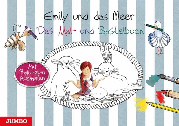 Produktbild: Emily und das Meer. Das Mal- und Bastelbuch