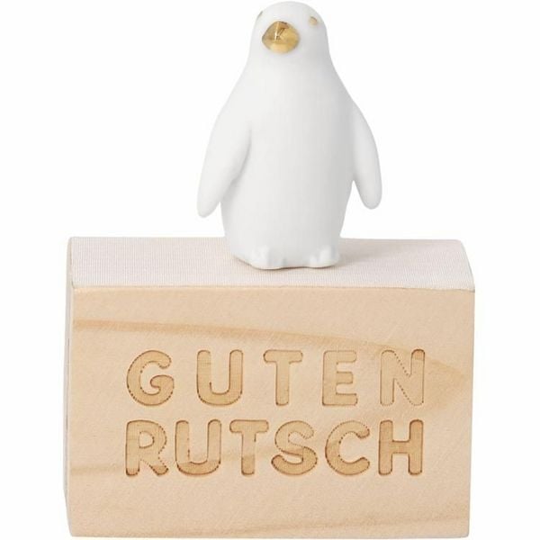 Produktbild: Gl&uuml;cksk&auml;stchen Guten Rutsch (Pinguin)
