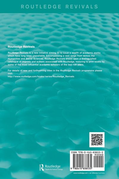 Produktbild: The Value Dimension (Routledge Revivals)