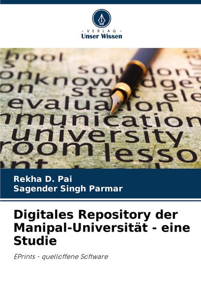Produktbild: Digitales Repository der Manipal-Universit&auml;t - eine Studie