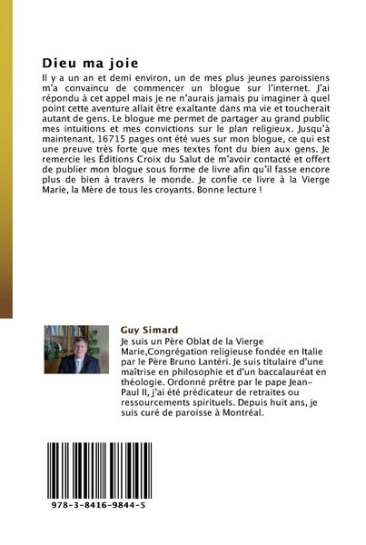 Produktbild: Dieu ma joie