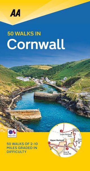 Produktbild: 50 Walks in Cornwall