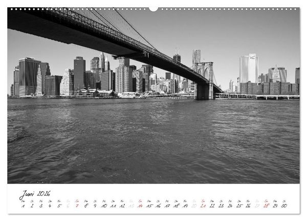 Produktbild: New York &ndash; The Big Apple (hochwertiger Premium Wandkalender 2026 DIN A2 quer), Kunstdruck in Hochglanz